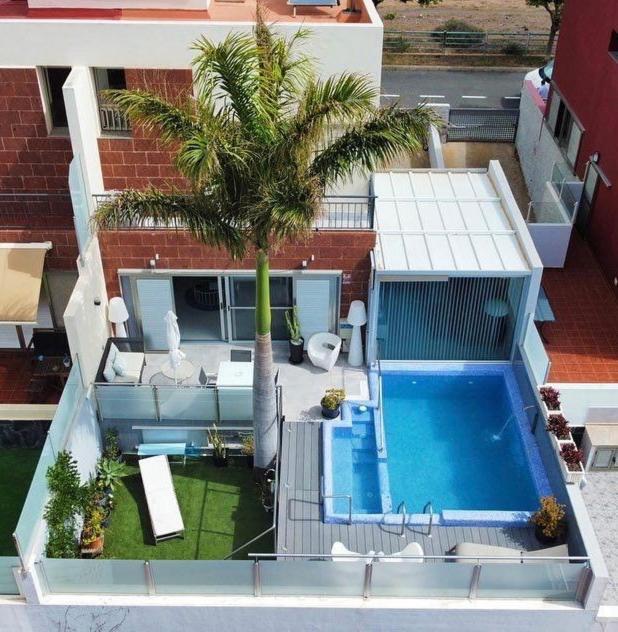 Villa Con Piscina Privada Palmeras Home 라스팔마스 외부 사진